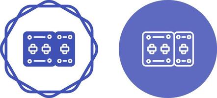 circuito interruttore vettore icona