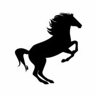 cavallo vettore silhouette