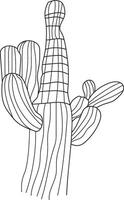 pianta semplice cactus colorazione pagina stampabile succulento colorazione pagina, deserto cactus colorazione pagina, schema cactus colorazione pagina, realistico cactus colorazione pagina, matita cactus disegno vettore