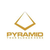 modello logo piramide pyramid vettore