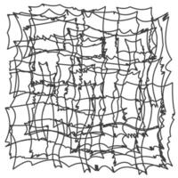 astratto groviglio struttura. monocromatico sfondo. mano disegnato dinamico scarabocchi. nero e bianca illustrazione vettore