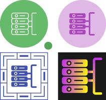 icona di vettore del database