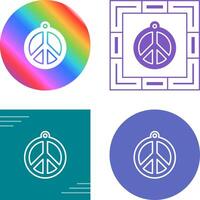 pace simbolo vettore icona