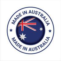fatto nel Australia premio vettore logo fatto nel Australia logo icona e badge