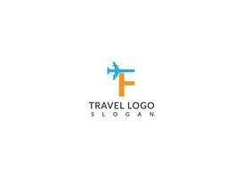 viaggio logo per vacanze e turismo. attività commerciale viaggio azienda logo design. vettore