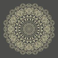 gratuito vettore lusso grafico arte Arabo mandala design