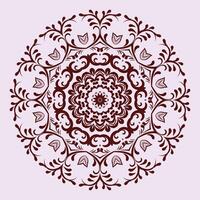 gratuito vettore floreale grafico arte Arabo mandala design