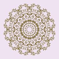 gratuito vettore floreale grafico arte Arabo mandala design