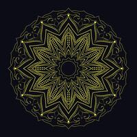 gratuito vettore lusso indiano mandala design