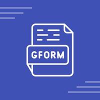 gform vettore icona