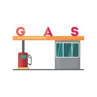 gas stazione icona clipart avatar logotipo isolato vettore illustrazione
