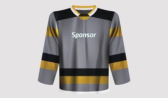 ghiaccio hockey maglia uniforme vettore, hockey maglia design vettore