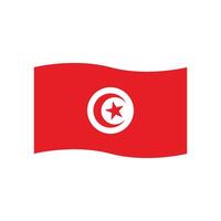 tunisia bandiera icona vettore