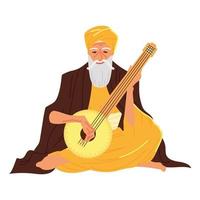 guru nanak jayanti vettore