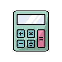 calcolatrice icona vettore design modello nel bianca sfondo
