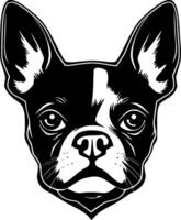 boston terrier - alto qualità vettore logo - vettore illustrazione ideale per maglietta grafico