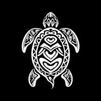 tartaruga - minimalista e piatto logo - vettore illustrazione
