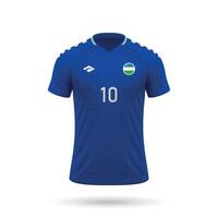 3d realistico calcio maglia Uzbekistan nazionale squadra vettore