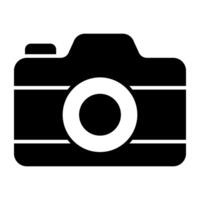 un' unico design icona di telecamera vettore