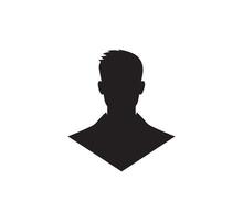 avatar di un' uomo su un' bianca sfondo. vettore illustrazione.