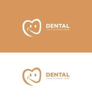 dentale logo icona marca identità cartello simbolo modello vettore