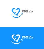 dentale logo icona marca identità cartello simbolo modello vettore