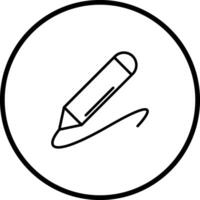 icona di vettore di matita
