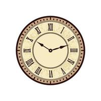 orologio vintage eleganti orologi antichi in metallo illustrazioni vettoriali numero minuto quadrante classico romano