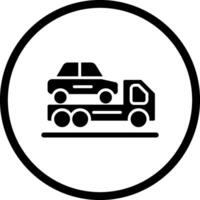 trailer vettore icona