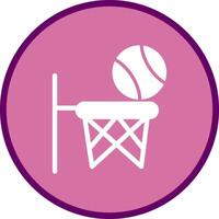 icona di vettore di basket