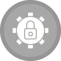 sicurezza impostazioni vettore icona