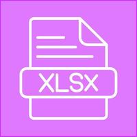 xlsx vettore icona