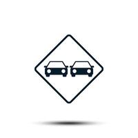strada cartello vettore logo modello illustrazione eps 10