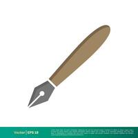 penna icona vettore logo modello illustrazione design. vettore eps 10.