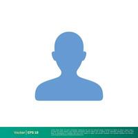 profilo avatar icona vettore logo modello illustrazione design. vettore eps 10.