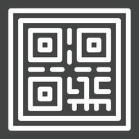icona vettoriale codice qr