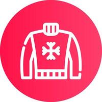 maglione creativo icona design vettore