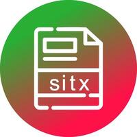 sitx creativo icona design vettore