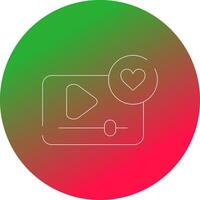 interattivo video creativo icona design vettore
