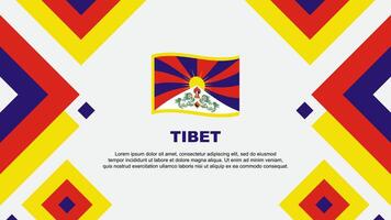 Tibet bandiera astratto sfondo design modello. Tibet indipendenza giorno bandiera sfondo vettore illustrazione. Tibet modello