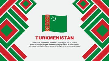 turkmenistan bandiera astratto sfondo design modello. turkmenistan indipendenza giorno bandiera sfondo vettore illustrazione. turkmenistan