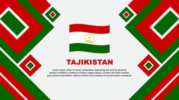tagikistan bandiera astratto sfondo design modello. tagikistan indipendenza giorno bandiera sfondo vettore illustrazione. tagikistan cartone animato