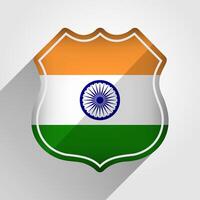francese India bandiera strada cartello illustrazione vettore