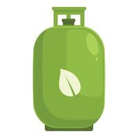 biogas serbatoio icona cartone animato vettore. zucchero fonte biodiesel vettore