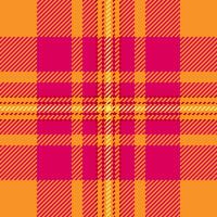 vettore senza soluzione di continuità plaid di tessile dai un'occhiata tessuto con un' modello tartan struttura sfondo.