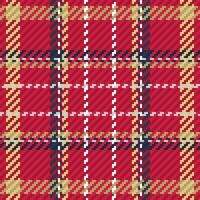 senza soluzione di continuità modello di Scozzese tartan plaid. ripetibile sfondo con dai un'occhiata tessuto struttura. vettore fondale a strisce tessile Stampa.