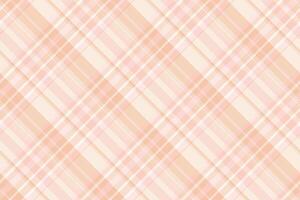 trafori tartan plaid tessuto, tenda modello struttura tessile. maglia dai un'occhiata vettore sfondo senza soluzione di continuità nel leggero e nebbioso rosa colori.