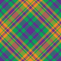 plaid modello vettore. dai un'occhiata tessuto struttura. senza soluzione di continuità tessile design per Abiti, carta Stampa. vettore