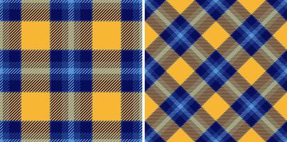 plaid vettore tessile di senza soluzione di continuità tartan tessuto con un' struttura dai un'occhiata modello sfondo.