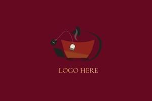 drogheria logo design sociale media inviare vettore